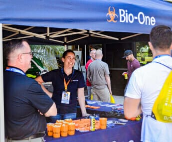 Bio-One of Reno decontamination and biohazard cleaning team supports local businesses
